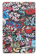 Nomfy Hoes Geschikt voor Lenovo Tab P11 (2e Gen) Hoes Tri-fold Tablet Hoesje Case - Hoesje Geschikt voor Lenovo Tab P11 (2nd Gen) Hoesje Hardcover Bookcase - Graffity
