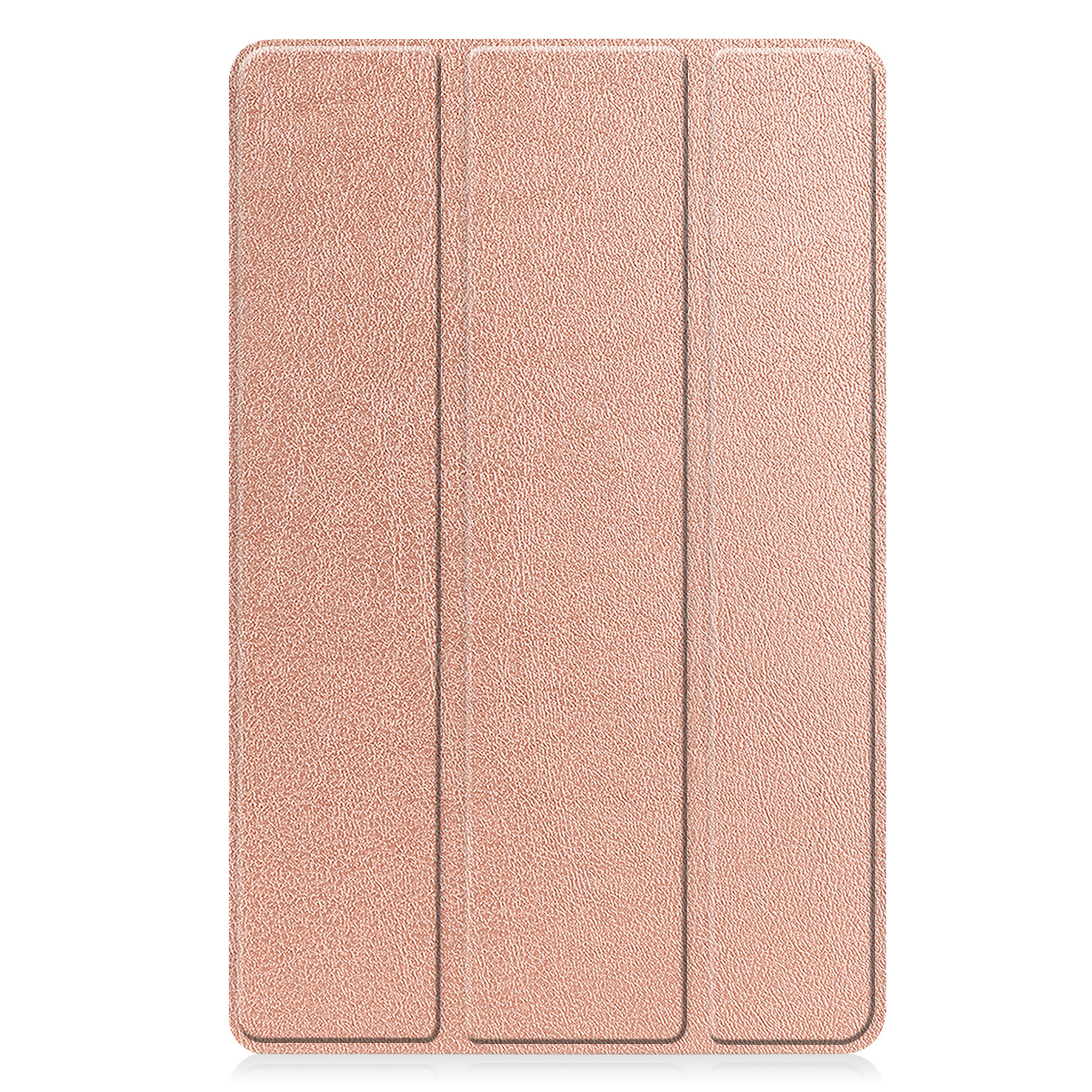 Nomfy Hoes Geschikt voor Lenovo Tab P11 (2e Gen) Hoes Tri-fold Tablet Hoesje Case - Hoesje Geschikt voor Lenovo Tab P11 (2nd Gen) Hoesje Hardcover Bookcase - Rosé goud