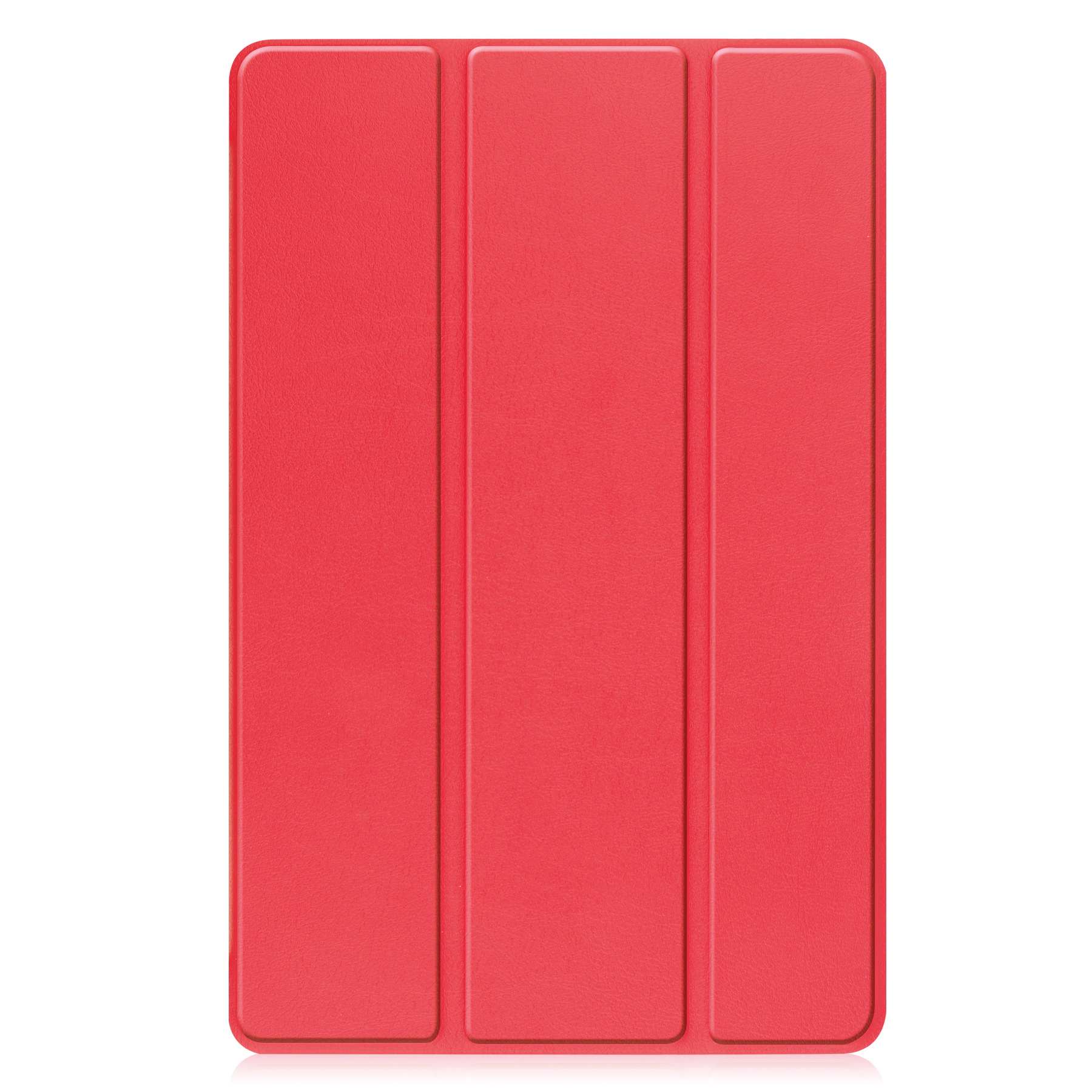 Nomfy Hoes Geschikt voor Lenovo Tab P11 (2e Gen) Hoes Tri-fold Tablet Hoesje Case - Hoesje Geschikt voor Lenovo Tab P11 (2nd Gen) Hoesje Hardcover Bookcase - Rood