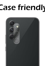 Nomfy Screenprotector Geschikt voor Samsung A54 Camera Screen Protector Beschermglas - Screenprotector Geschikt voor Samsung Galaxy A54 Camera Screenprotector Tempered Glass - 2 PACK