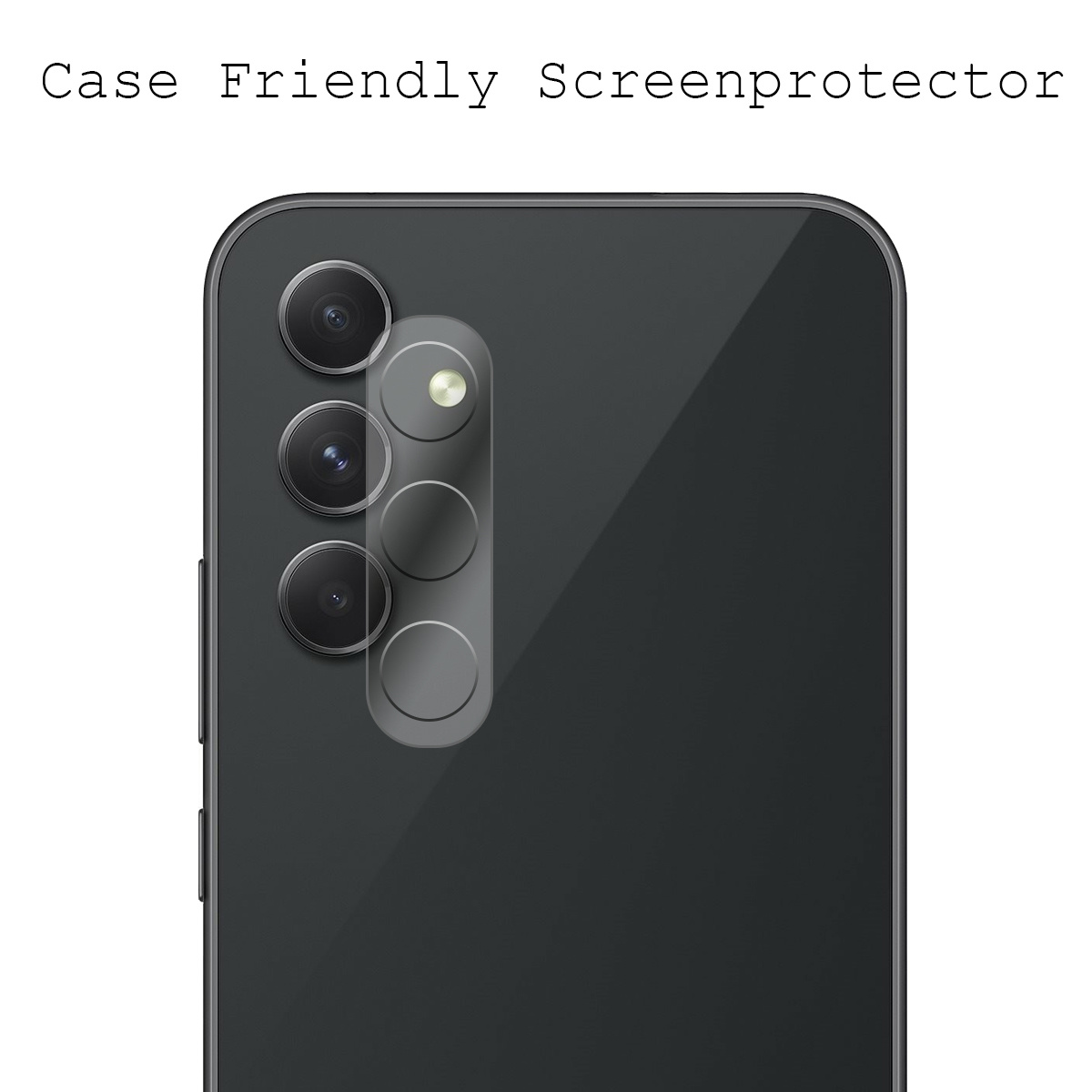 BASEY. Screenprotector Geschikt voor Samsung A14 Camera Screenprotector Tempered Glass Beschermglas Camera - Screenprotector Geschikt voor Samsung Galaxy A14 Camera Screen Protector - 3 Stuks