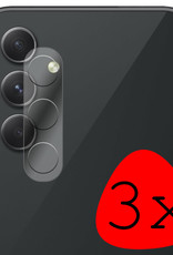 BASEY. Screenprotector Geschikt voor Samsung A54 Camera Screenprotector Tempered Glass Beschermglas Camera - Screenprotector Geschikt voor Samsung Galaxy A54 Camera Screen Protector - 3 Stuks