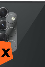 Nomfy Screenprotector Geschikt voor Samsung A34 Camera Screen Protector Beschermglas - Screenprotector Geschikt voor Samsung Galaxy A34 Camera Screenprotector Tempered Glass - 3 PACK