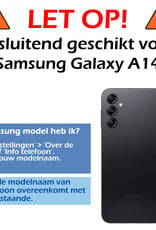 Samsung Galaxy A14 Camera Screen Protector Beschermglas - Samsung Galaxy A14 Camera Screenprotector Tempered Glass - 2x