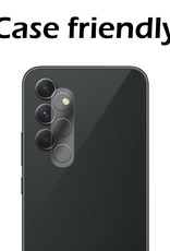 Nomfy Screenprotector Geschikt voor Samsung A14 Camera Screen Protector Beschermglas - Screenprotector Geschikt voor Samsung Galaxy A14 Camera Screenprotector Tempered Glass - 3 PACK
