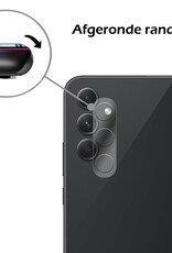 Nomfy Screenprotector Geschikt voor Samsung A14 Camera Screen Protector Beschermglas - Screenprotector Geschikt voor Samsung Galaxy A14 Camera Screenprotector Tempered Glass - 3 PACK