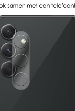 NoXx Samsung Galaxy A34 Camera Glas Screenprotector - Samsung Galaxy A34 Tempered Glass Camera Screenprotector