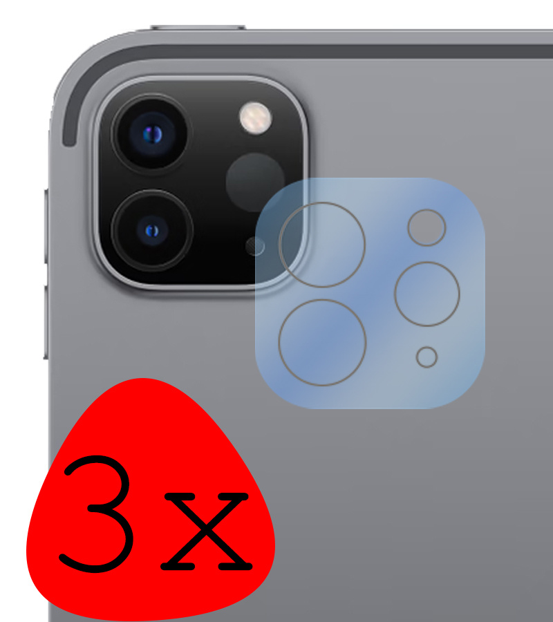 BASEY. BASEY. iPad Pro 11 inch (2022) Camera Screenprotector - 3 PACK