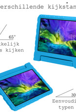 BASEY. BASEY. iPad Pro 11 inch (2021) Kinderhoes Met Screenprotector - Lichtblauw