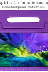 BASEY. BASEY. iPad Pro 11 inch (2021) Kinderhoes Met Screenprotector - Paars