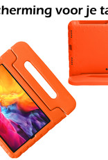 Nomfy Nomfy iPad Pro 11 inch (2022) Kinderhoes Met 2x Screenprotector - Oranje