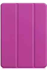 BASEY. BASEY. iPad Pro 11 inch (2022) Hoesje Met Screenprotector - Paars