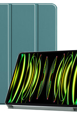 Nomfy Nomfy iPad Pro 11 inch (2022) Hoesje Met Screenprotector - Donkergroen