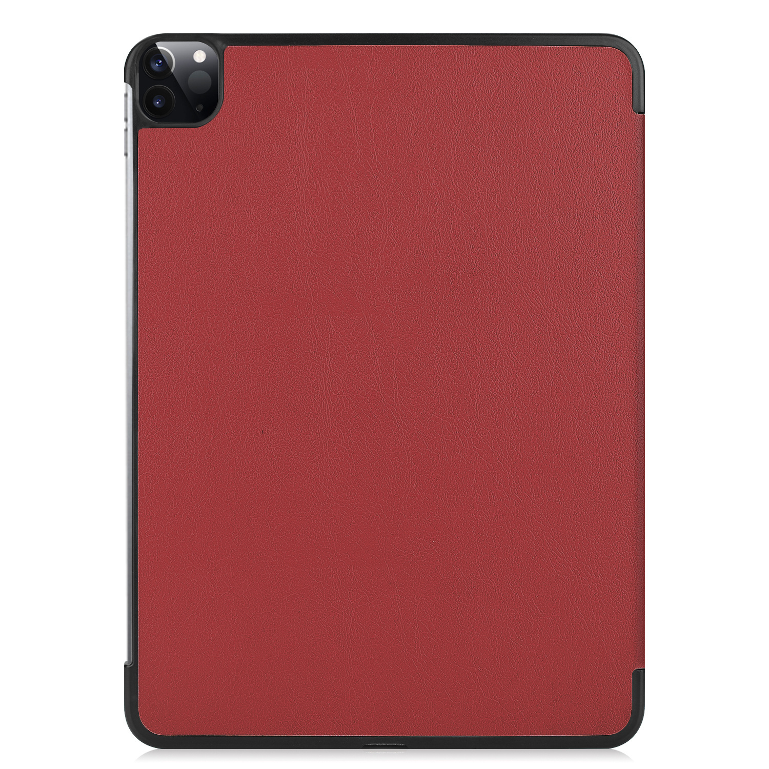 Nomfy Nomfy iPad Pro 11 inch (2022) Hoesje Met Screenprotector - Donkerrood
