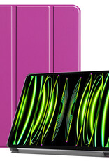 Nomfy Nomfy iPad Pro 11 inch (2022) Hoesje Met Screenprotector - Paars