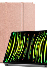 Nomfy Nomfy iPad Pro 11 inch (2022) Hoesje Met Screenprotector - Rose Goud