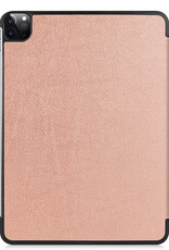 Nomfy Nomfy iPad Pro 11 inch (2022) Hoesje Met Screenprotector - Rose Goud