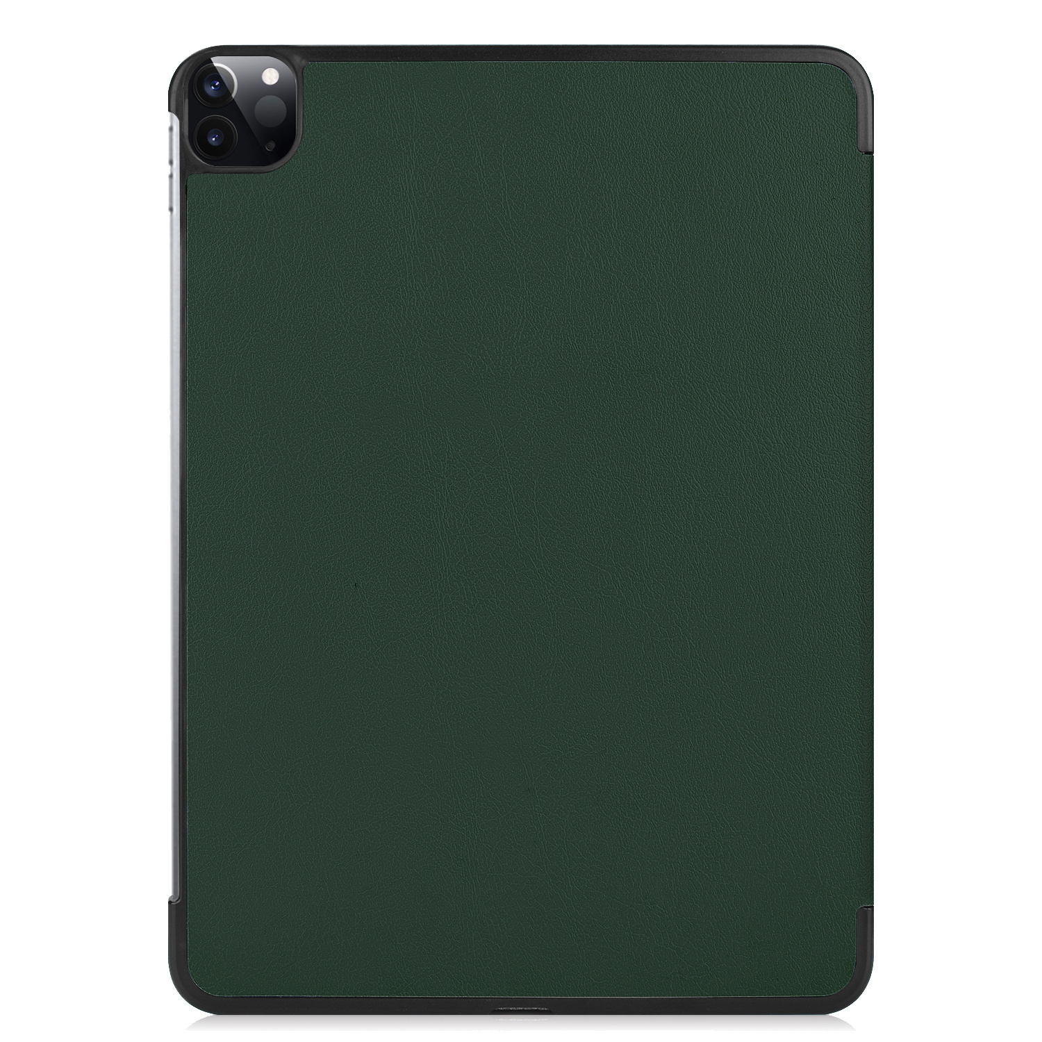 NoXx NoXx iPad Pro 11 inch (2021) Hoesje Met Apple Pencilhouder En Screenprotector - Donkergroen