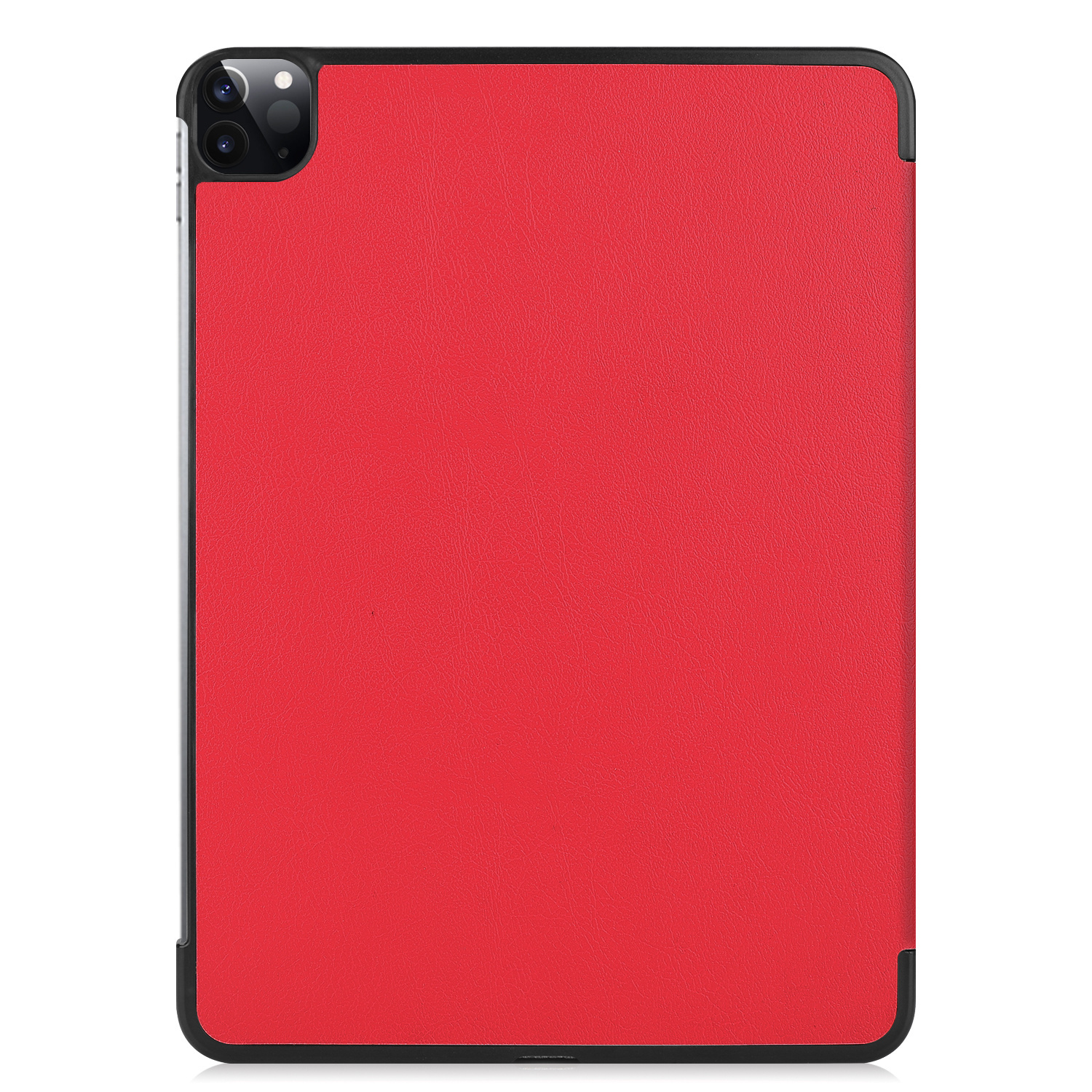 NoXx NoXx iPad Pro 11 inch (2021) Hoesje Met Apple Pencilhouder En Screenprotector - Rood