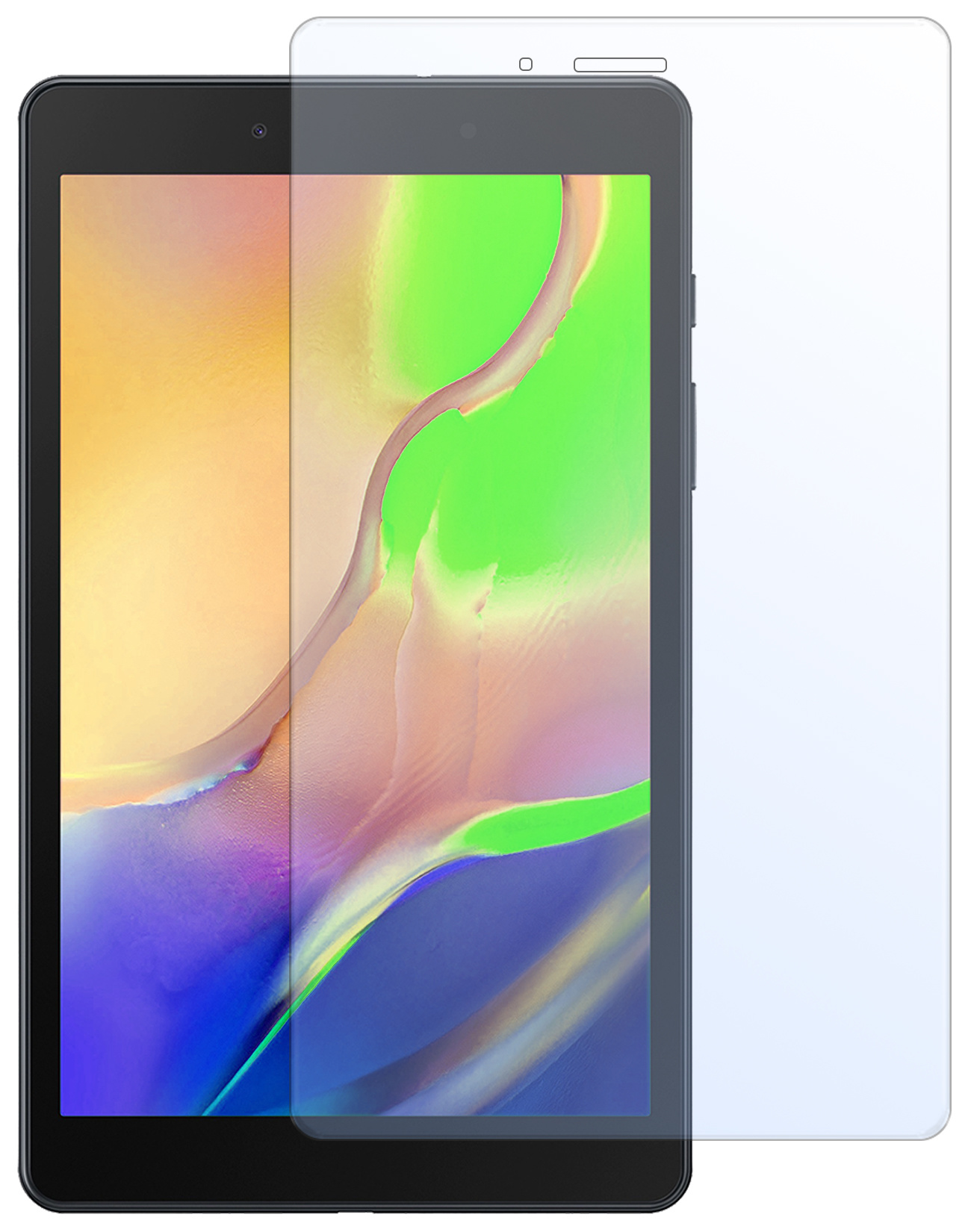 BASEY. Screenprotector Geschikt voor Samsung Galaxy Tab A 8.0 (2019) Screenprotector Tempered Glass - Screenprotector Geschikt voor Samsung Tab A 8.0 (2019) Screen Protector Beschermglas