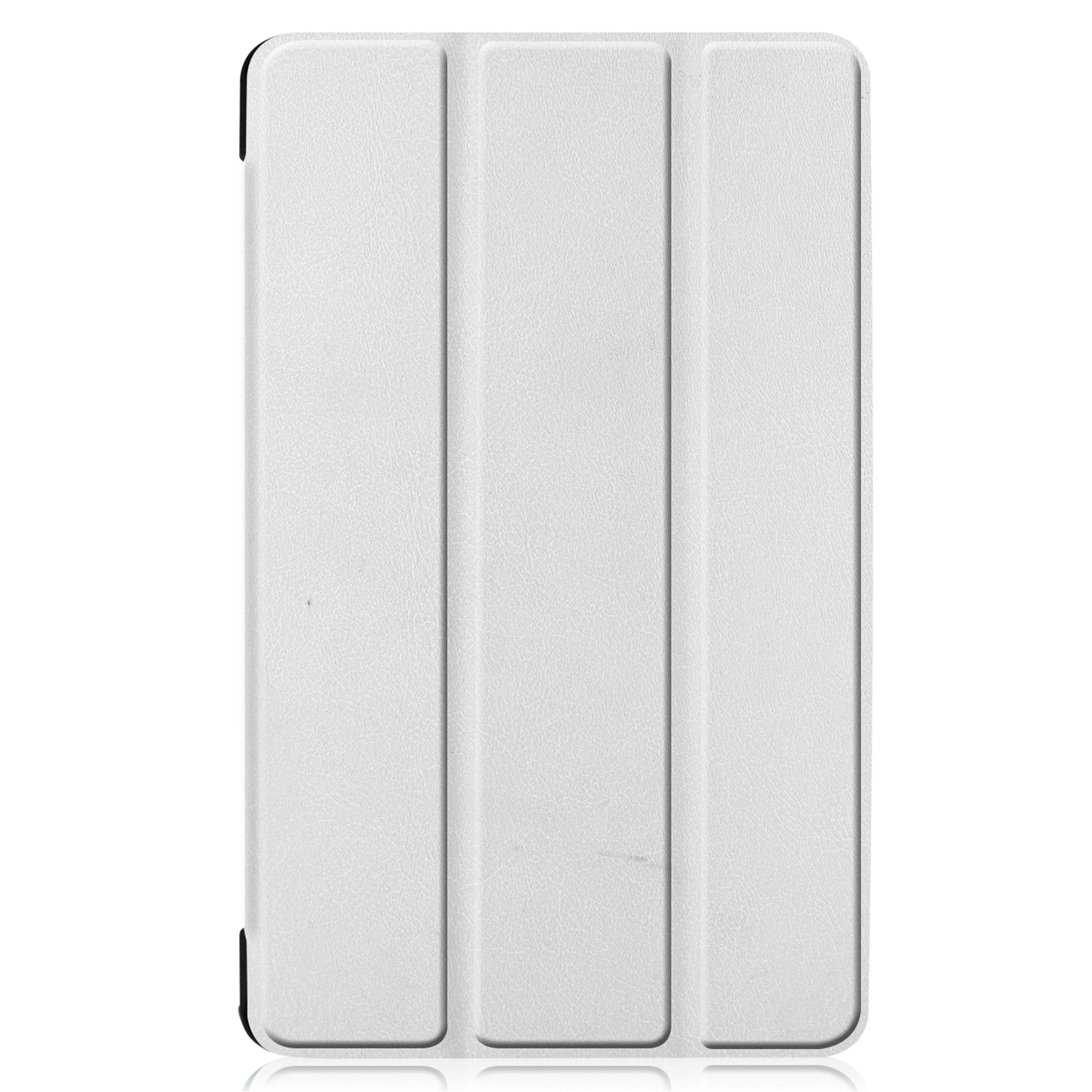 Nomfy Hoes Geschikt voor Samsung Galaxy Tab A 8.0 (2019) Hoes Tri-fold Tablet Hoesje Case - Hoesje Geschikt voor Samsung Tab A 8.0 (2019) Hoesje Hardcover Bookcase - Wit