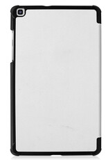 Nomfy Hoes Geschikt voor Samsung Galaxy Tab A 8.0 (2019) Hoes Tri-fold Tablet Hoesje Case - Hoesje Geschikt voor Samsung Tab A 8.0 (2019) Hoesje Hardcover Bookcase - Wit