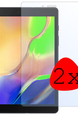 BASEY. Screenprotector Geschikt voor Samsung Galaxy Tab A 8.0 (2019) Screenprotector Tempered Glass - Screenprotector Geschikt voor Samsung Tab A 8.0 (2019) Screen Protector Beschermglas - 2 Stuks