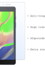 BASEY. Screenprotector Geschikt voor Samsung Galaxy Tab A 8.0 (2019) Screenprotector Tempered Glass - Screenprotector Geschikt voor Samsung Tab A 8.0 (2019) Screen Protector Beschermglas - 2 Stuks