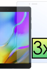 NoXx Screenprotector Geschikt voor Samsung Galaxy Tab A 8.0 (2019) Screenprotector Bescherm Glas Screen Protector - 3x