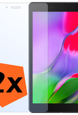 Nomfy Screenprotector Geschikt voor Samsung Galaxy Tab A 8.0 (2019) Screenprotector Bescherm Glas - Screen Protector Geschikt voor Samsung Tab A 8.0 (2019) Screenprotector Tempered Glass - 2 PACK