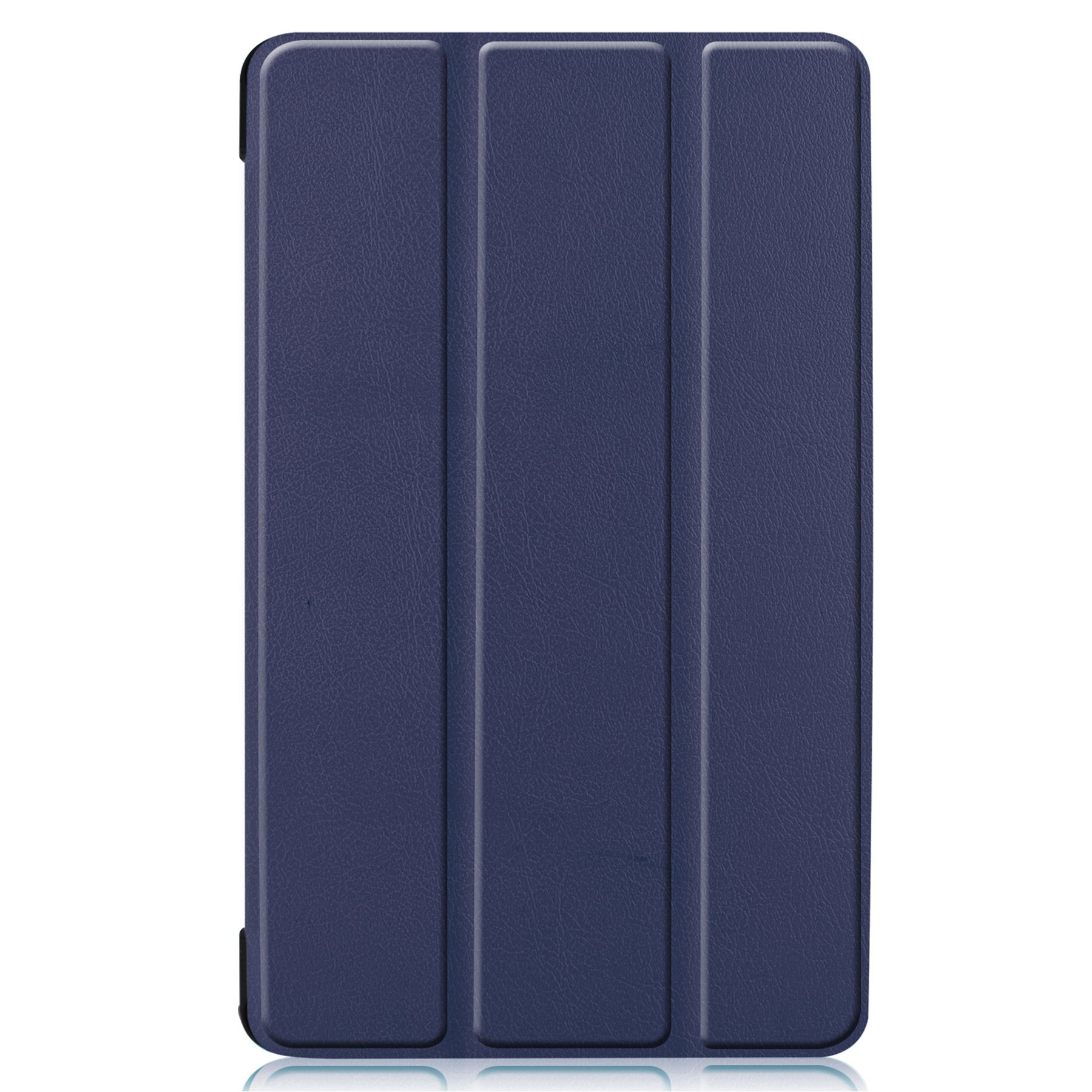 Nomfy Hoes Geschikt voor Samsung Galaxy Tab A 8.0 (2019) Hoes Tri-fold Tablet Hoesje Case - Hoesje Geschikt voor Samsung Tab A 8.0 (2019) Hoesje Hardcover Bookcase - Donkerblauw