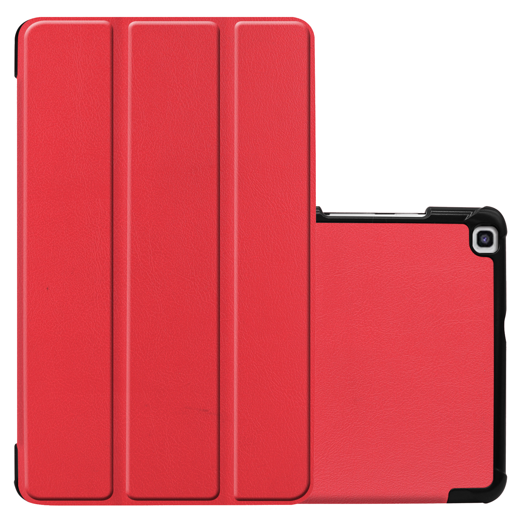 NoXx Hoesje Geschikt voor Samsung Galaxy Tab A 8.0 (2019) Hoesje Case Hard Cover Hoes Book Case - Rood