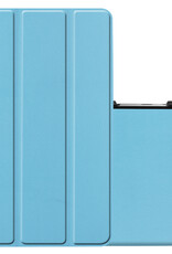 NoXx Hoesje Geschikt voor Samsung Galaxy Tab A 8.0 (2019) Hoesje Case Hard Cover Hoes Book Case - Lichtblauw