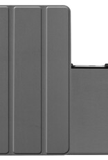 NoXx Hoesje Geschikt voor Samsung Galaxy Tab A 8.0 (2019) Hoesje Case Hard Cover Hoes Book Case - Grijs