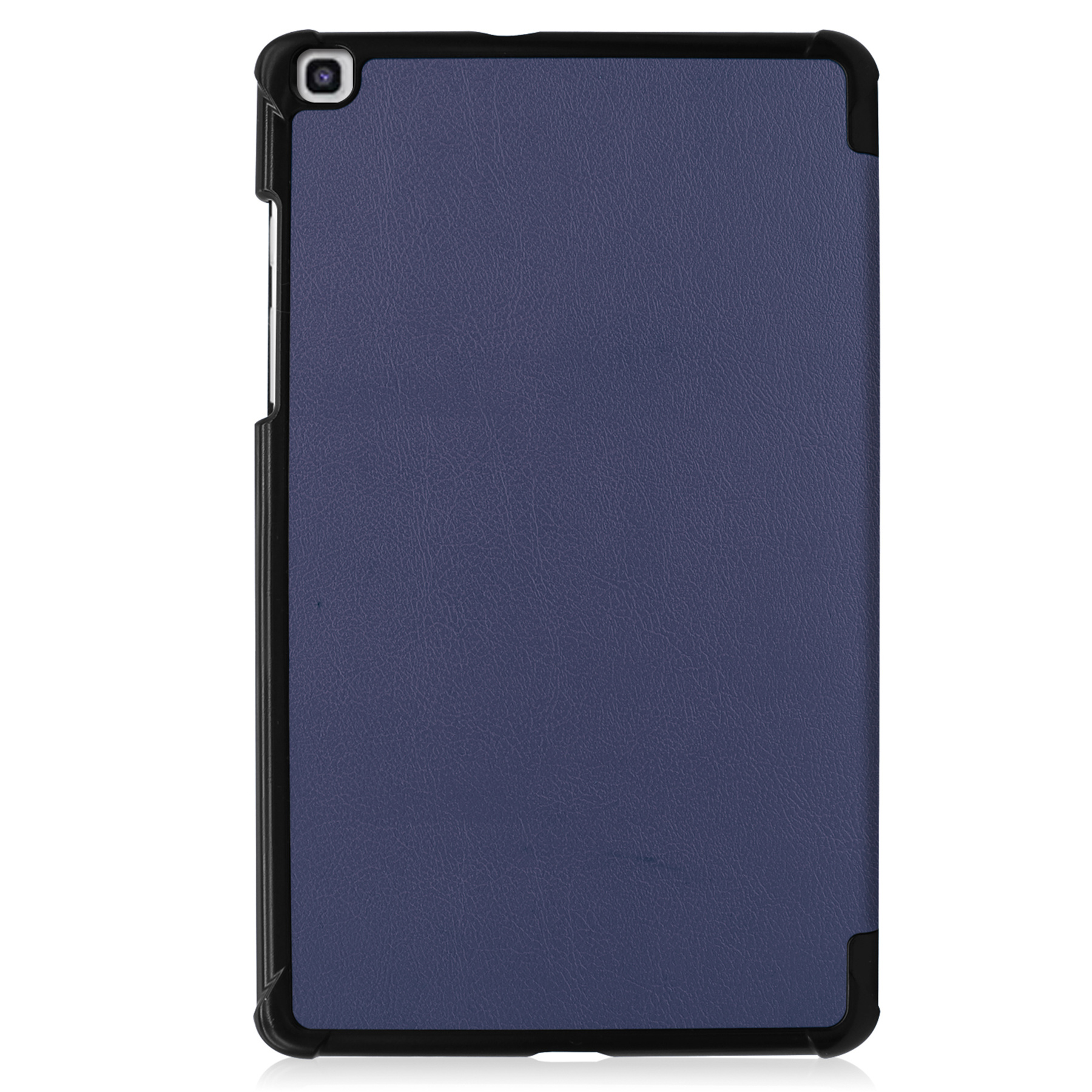 BASEY. Hoesje Geschikt voor Samsung Galaxy Tab A 8.0 (2019) Hoes Case Tablet Hoesje Tri-fold - Hoes Geschikt voor Samsung Tab A 8.0 (2019) Hoesje Hard Cover Bookcase Hoes - Donkerblauw