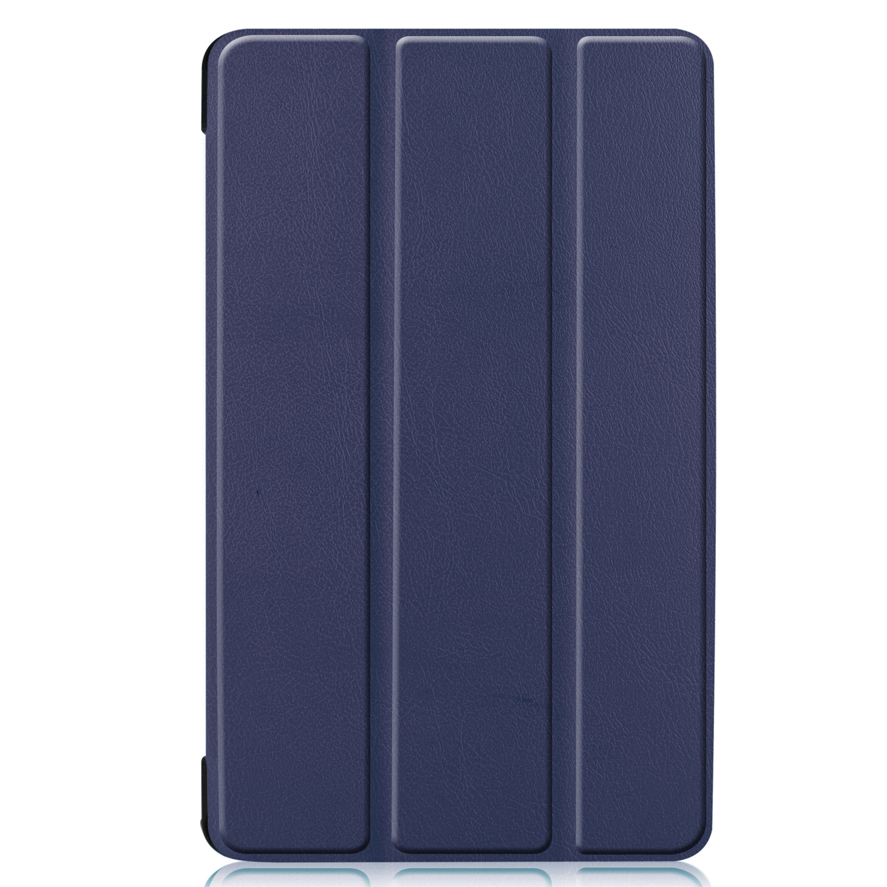 BASEY. Hoesje Geschikt voor Samsung Galaxy Tab A 8.0 (2019) Hoes Case Tablet Hoesje Tri-fold - Hoes Geschikt voor Samsung Tab A 8.0 (2019) Hoesje Hard Cover Bookcase Hoes - Donkerblauw