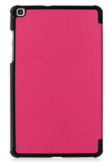 NoXx Hoesje Geschikt voor Samsung Galaxy Tab A 8.0 (2019) Hoesje Case Hard Cover Hoes Book Case - Donkerroze