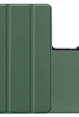 NoXx Hoesje Geschikt voor Samsung Galaxy Tab A 8.0 (2019) Hoesje Case Hard Cover Hoes Book Case - Donkergroen