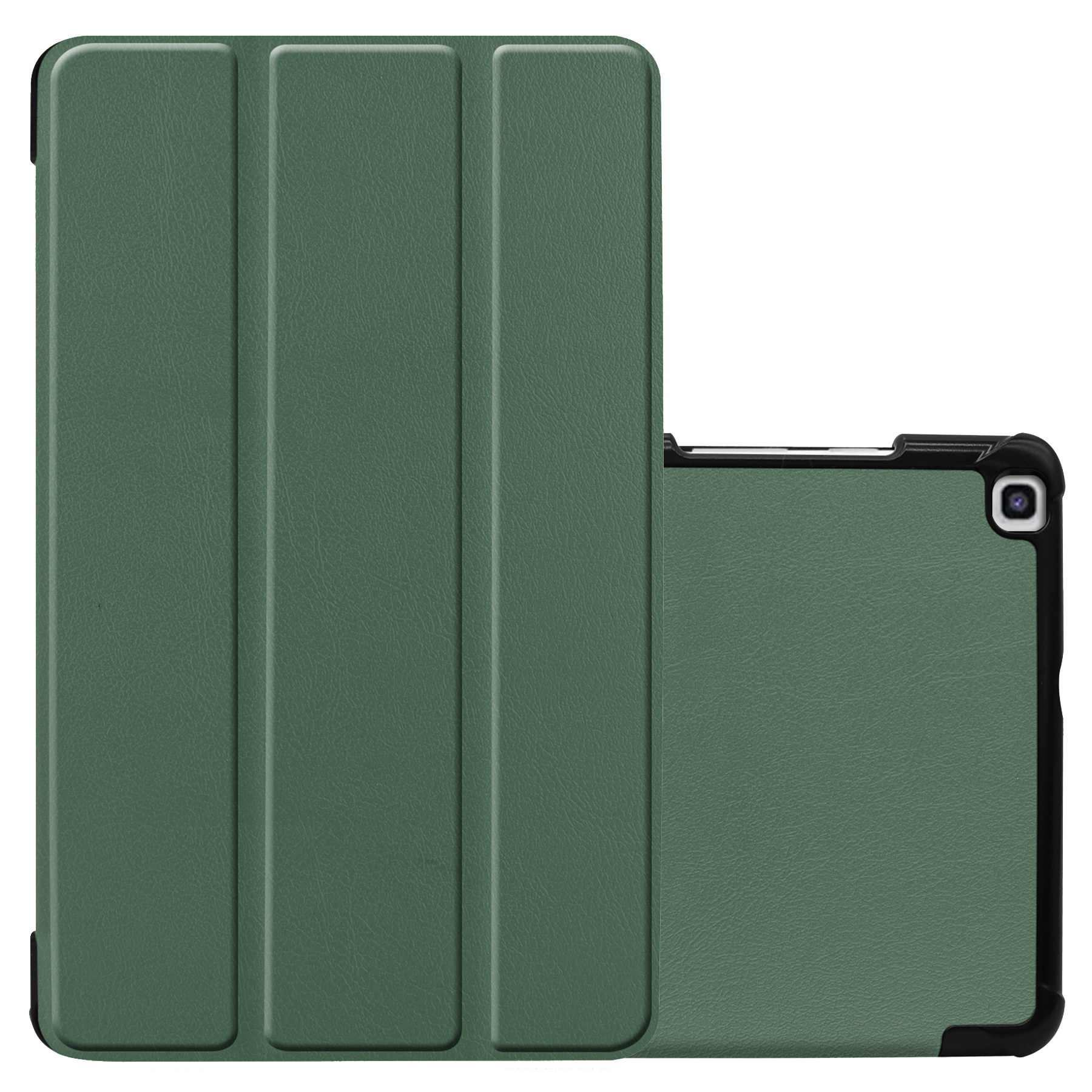 NoXx Hoesje Geschikt voor Samsung Galaxy Tab A 8.0 (2019) Hoesje Case Hard Cover Hoes Book Case - Donkergroen