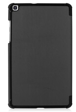 BASEY. Hoesje Geschikt voor Samsung Galaxy Tab A 8.0 (2019) Hoes Case Tablet Hoesje Tri-fold - Hoes Geschikt voor Samsung Tab A 8.0 (2019) Hoesje Hard Cover Bookcase Hoes - Zwart