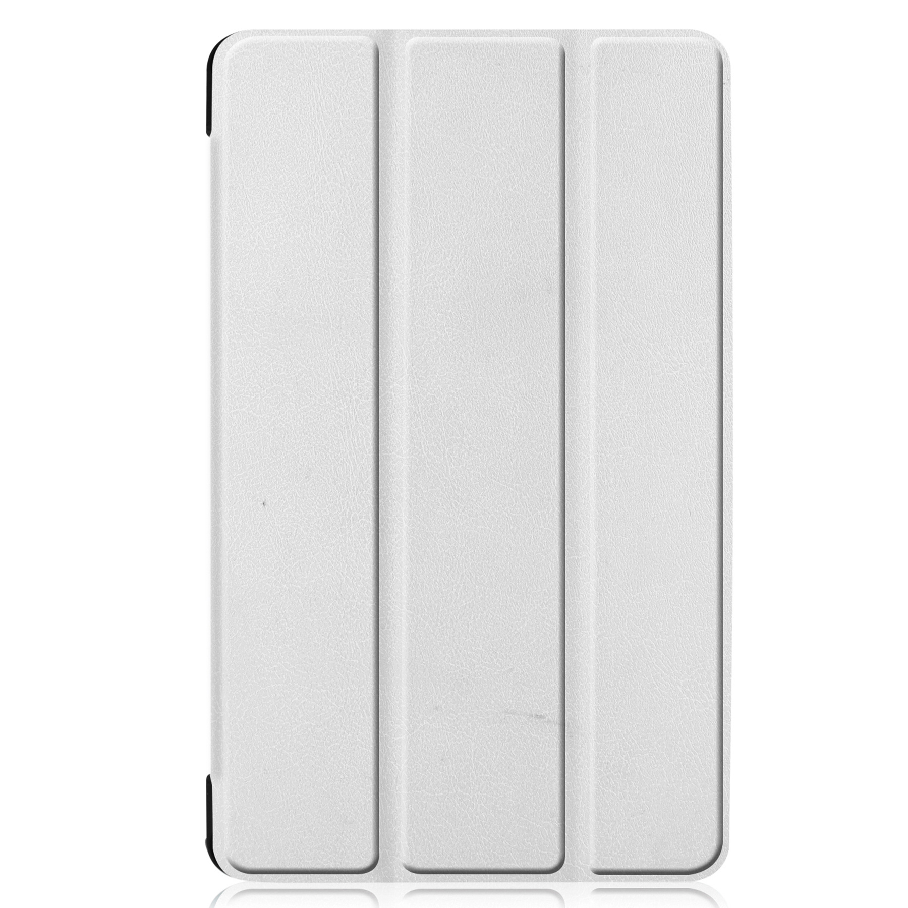 BASEY. Hoesje Geschikt voor Samsung Galaxy Tab A 8.0 (2019) Hoes Case Tablet Hoesje Tri-fold - Hoes Geschikt voor Samsung Tab A 8.0 (2019) Hoesje Hard Cover Bookcase Hoes - Wit