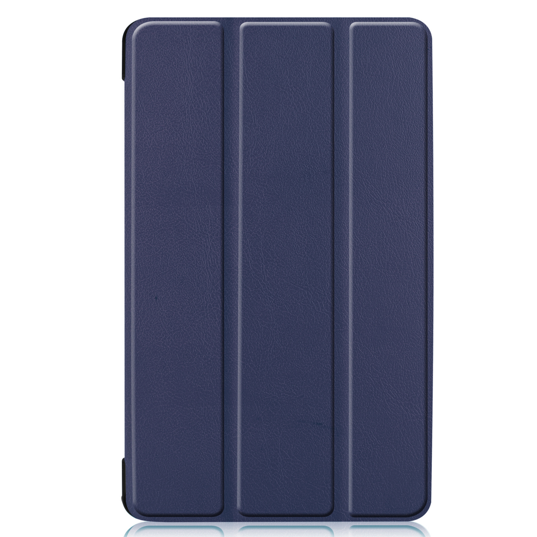 BASEY. Hoesje Geschikt voor Samsung Galaxy Tab A 8.0 (2019) Hoes Case Tablet Hoesje Tri-fold Met Screenprotector - Hoes Geschikt voor Samsung Tab A 8.0 (2019) Hoesje Hard Cover Bookcase Hoes - Donkerblauw