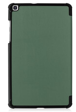 BASEY. Hoesje Geschikt voor Samsung Galaxy Tab A 8.0 (2019) Hoes Case Tablet Hoesje Tri-fold Met Screenprotector - Hoes Geschikt voor Samsung Tab A 8.0 (2019) Hoesje Hard Cover Bookcase Hoes - Donkergroen
