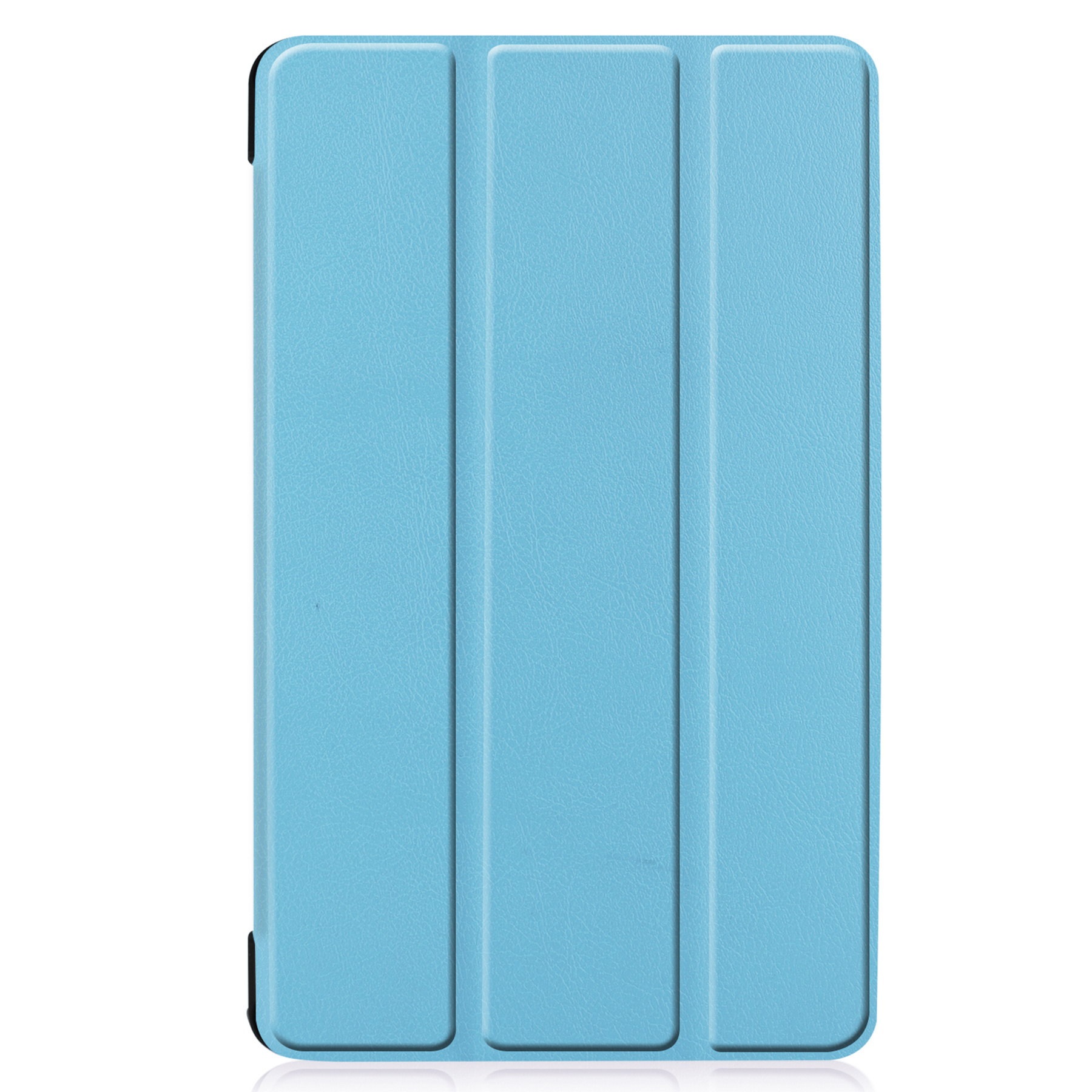 BASEY. Hoesje Geschikt voor Samsung Galaxy Tab A 8.0 (2019) Hoes Case Tablet Hoesje Tri-fold Met Screenprotector - Hoes Geschikt voor Samsung Tab A 8.0 (2019) Hoesje Hard Cover Bookcase Hoes - Lichtblauw