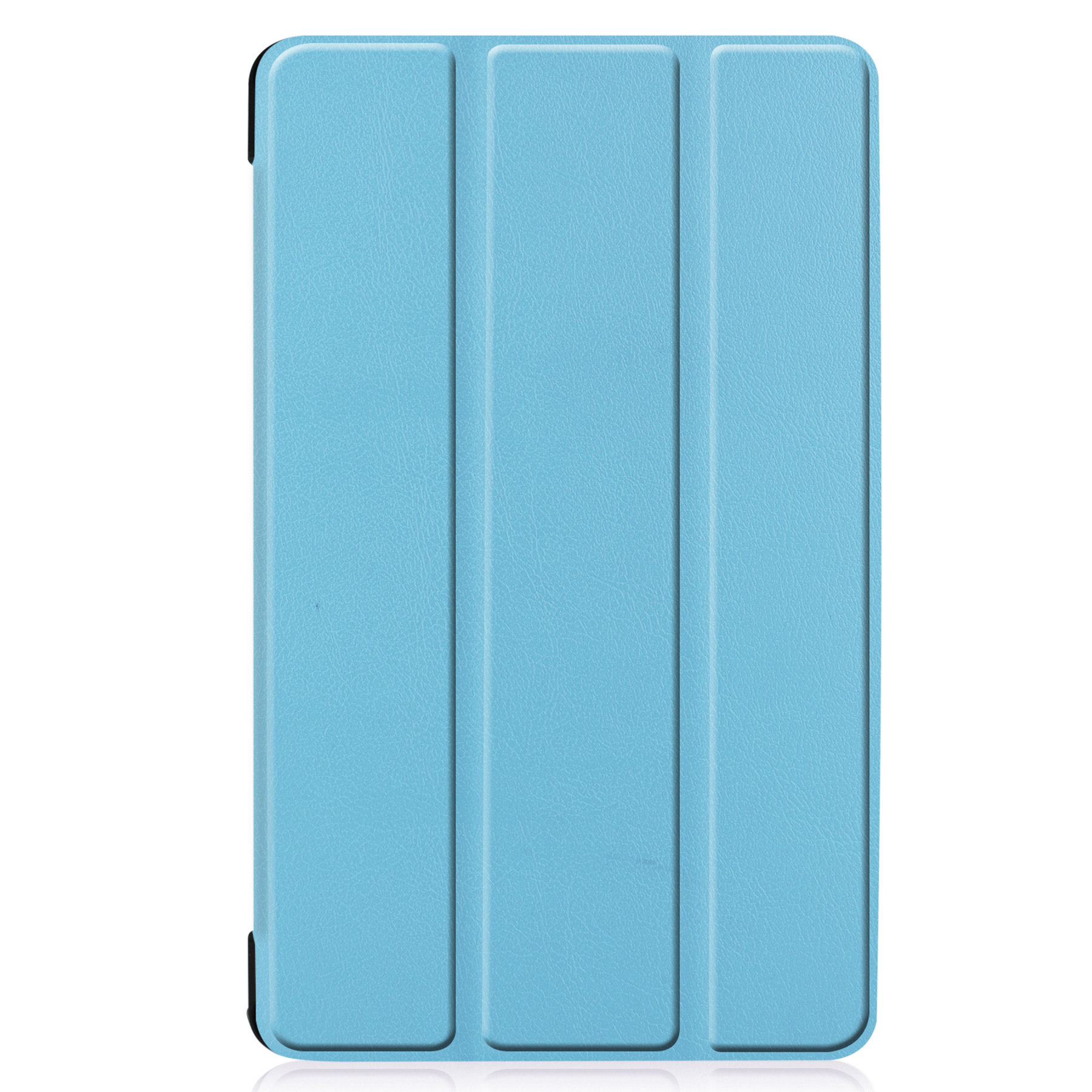 BASEY. Samsung Galaxy Tab A 8.0 2019 Hoes Book Case Luxe Hoesje Met Screenprotector - Samsung Galaxy Tab A 8.0 (2019) Hoesje Book Case Hoes - Lichtblauw