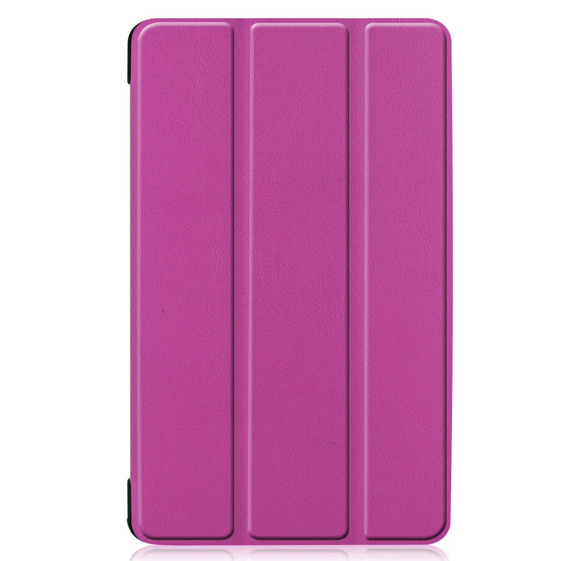 BASEY. Hoesje Geschikt voor Samsung Galaxy Tab A 8.0 (2019) Hoes Case Tablet Hoesje Tri-fold Met Screenprotector - Hoes Geschikt voor Samsung Tab A 8.0 (2019) Hoesje Hard Cover Bookcase Hoes - Paars