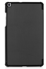BASEY. Hoesje Geschikt voor Samsung Galaxy Tab A 8.0 (2019) Hoes Case Tablet Hoesje Tri-fold Met Screenprotector - Hoes Geschikt voor Samsung Tab A 8.0 (2019) Hoesje Hard Cover Bookcase Hoes - Zwart