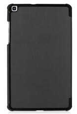 NoXx Samsung Galaxy Tab A 8.0 2019 Hoesje Met Screenprotector Book Case Cover Met Screen Protector - Zwart