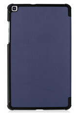 Nomfy Hoes Geschikt voor Samsung Galaxy Tab A 8.0 (2019) Hoes Tri-fold Tablet Hoesje Case Met Screenprotector - Hoesje Geschikt voor Samsung Tab A 8.0 (2019) Hoesje Hardcover Bookcase - Donkerblauw