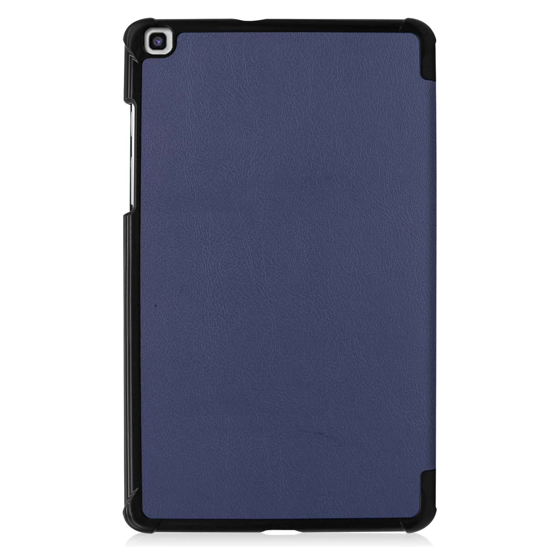 Nomfy Hoes Geschikt voor Samsung Galaxy Tab A 8.0 (2019) Hoes Tri-fold Tablet Hoesje Case Met Screenprotector - Hoesje Geschikt voor Samsung Tab A 8.0 (2019) Hoesje Hardcover Bookcase - Donkerblauw